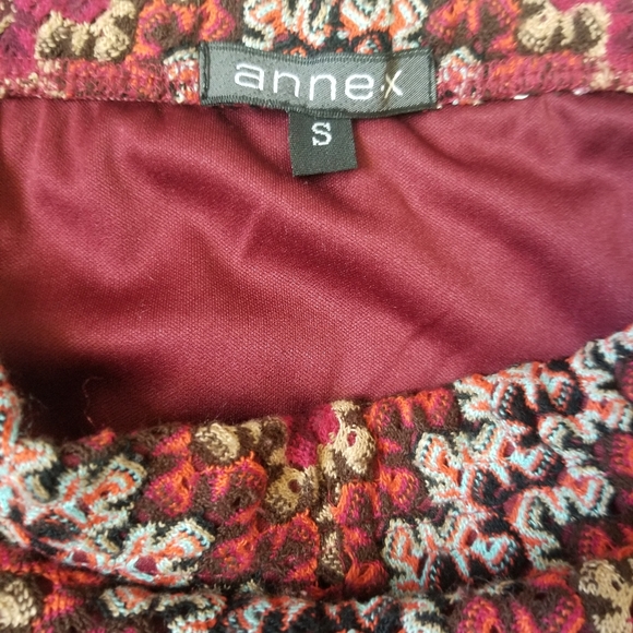 Vintage Annex Chevron Midi Skirt - Picture 7 of 10